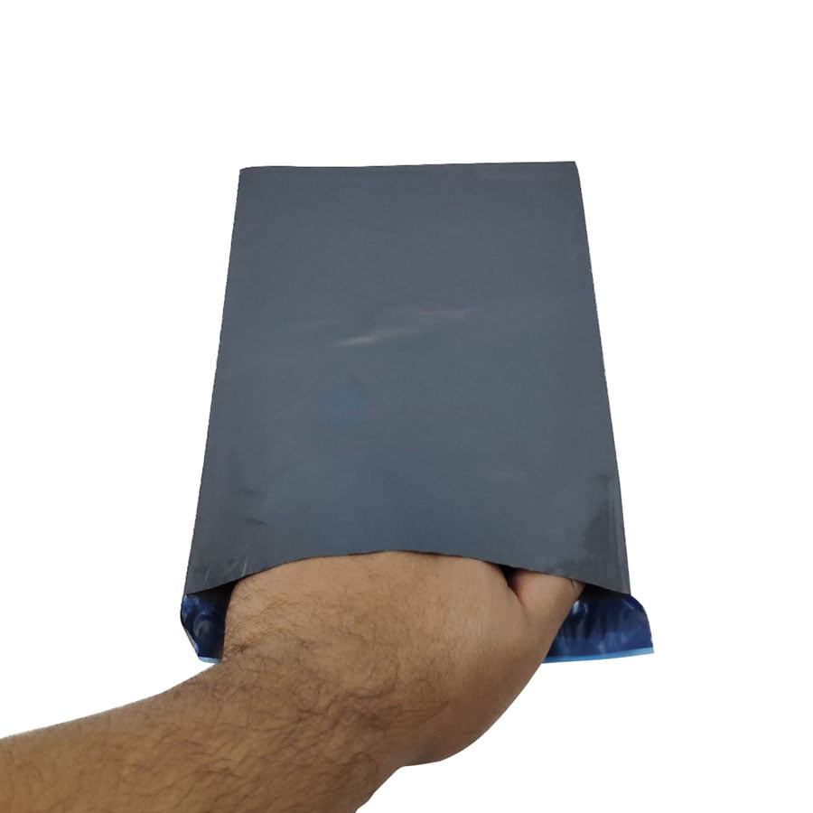 19x25 - Envelope plástico de segurança ecológico para embalagem via correio confeccionado em material reciclado