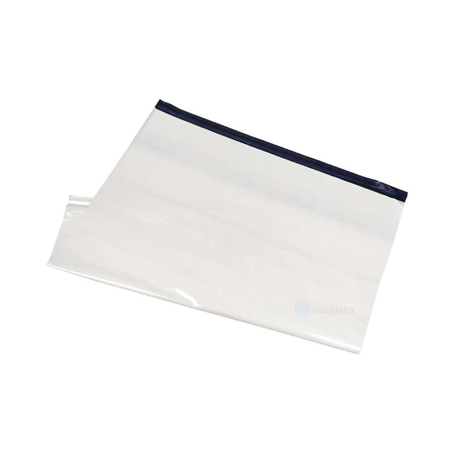 50 x 50 - Envelope plástico de segurança coextrusado com lacre inviolável tipo correios para loja virtual