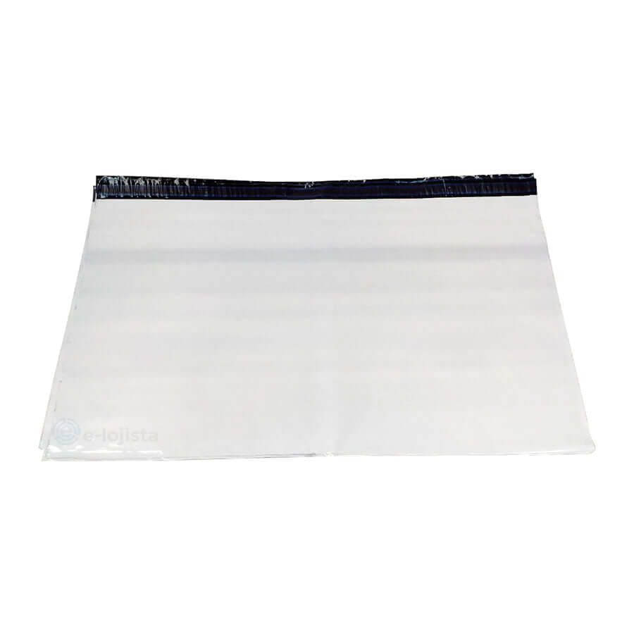 70x50 - Envelope plástico de segurança coextrusado com lacre inviolável tipo correios para loja virtual