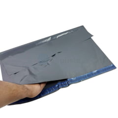 50x60 - Envelope plástico de segurança ecológico para embalagem via correio confeccionado em material reciclado