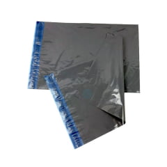 26x36 - Envelope plástico de segurança ecológico para embalagem via correio confeccionado em material reciclado