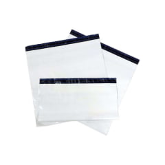 100 x 60 - Envelope plástico de segurança coextrusado com lacre inviolável tipo correios para loja virtual