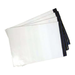 40 x 50 - Envelope plástico de segurança coextrusado com lacre inviolável tipo correios para loja virtual
