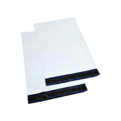 40 x 50 - Envelope plástico de segurança coextrusado com lacre inviolável tipo correios para loja virtual